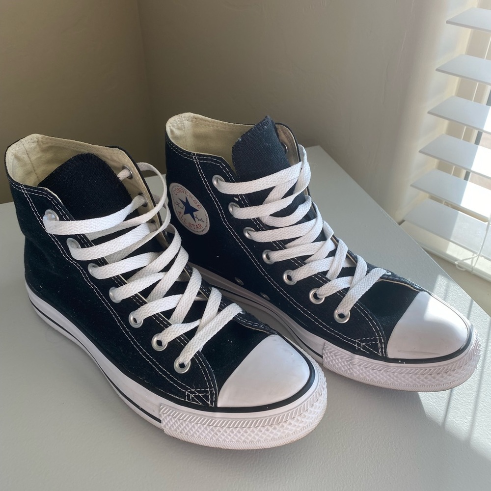 Like-new Converse high tops